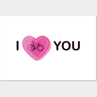 I Bike You Posters and Art